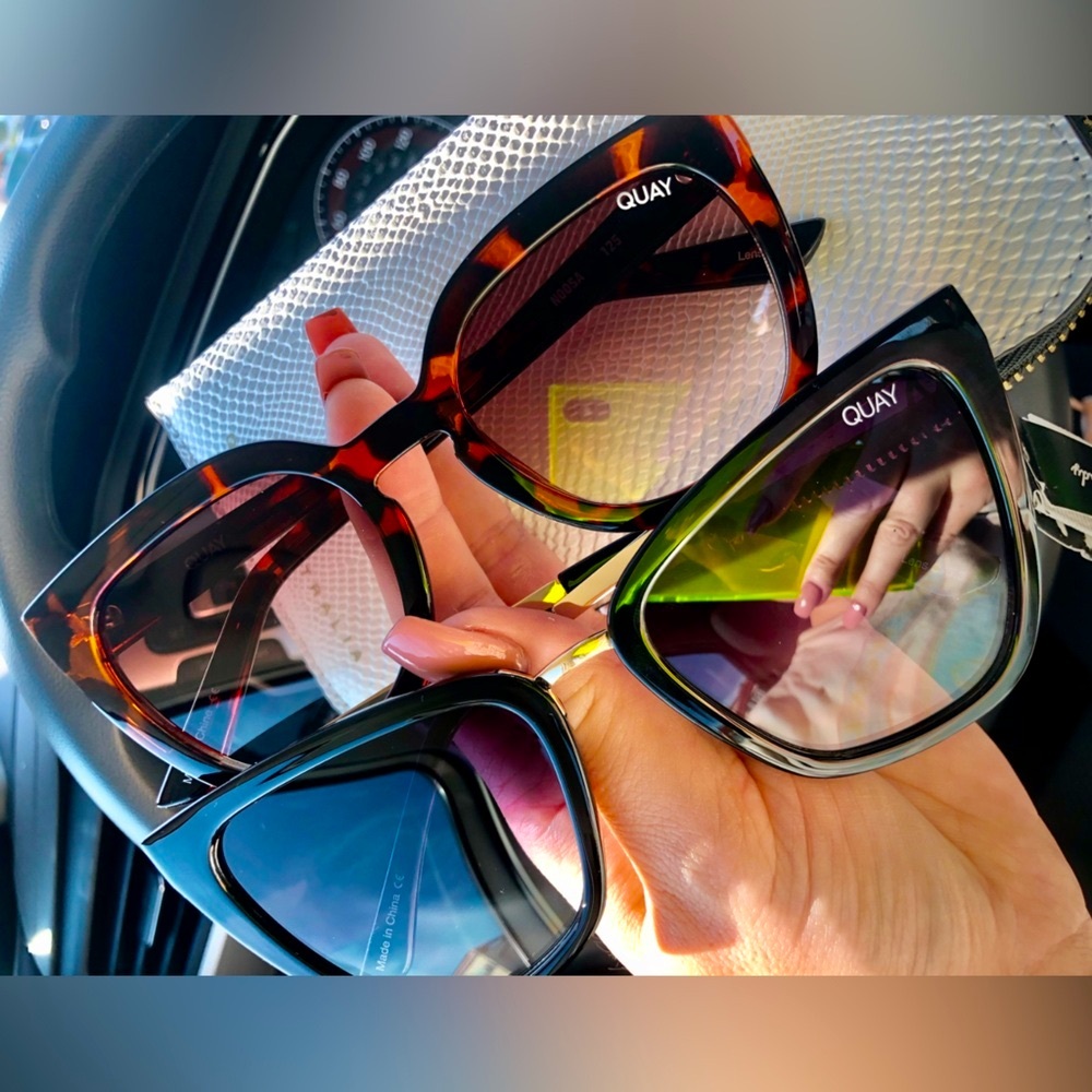 Quay Tortoise and Black Sunglasses!!